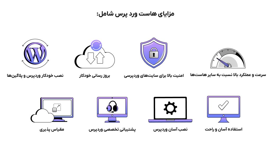 مزایای هاست وردپرس چیست