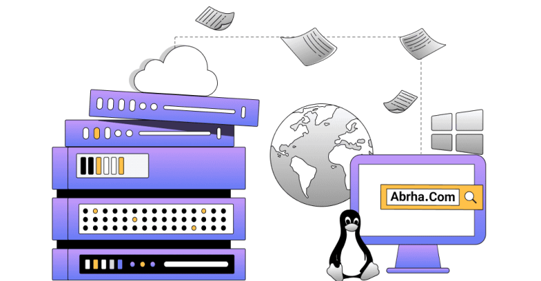 اتصال دامنه به VPS لینوکس و ویندوز